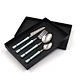 white silverware